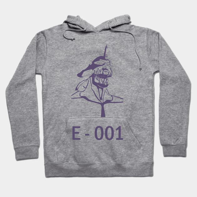 Eva Unit 001 Hoodie by Artdoki